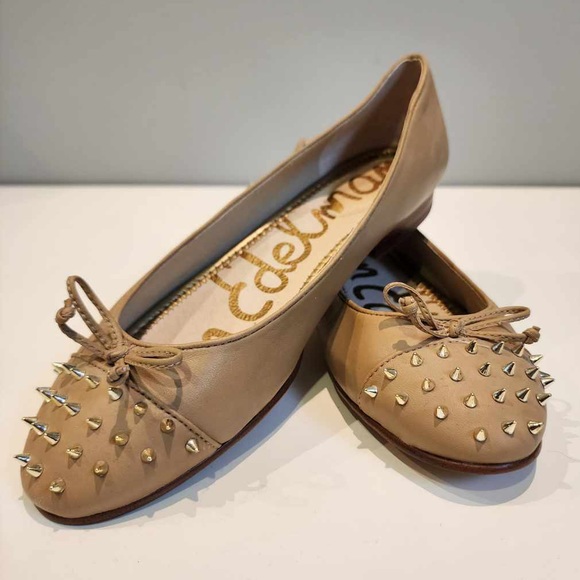 Sam Edelman Y2K Studded Ballet Flats Sz. 7.5 - Picture 3 of 8
